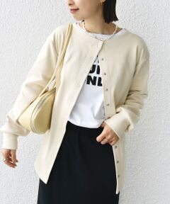 SHIPS / シップス カーディガン・ボレロ | 【WEB限定】〈手洗い可能〉ベア テレコ ミドル カーディガン