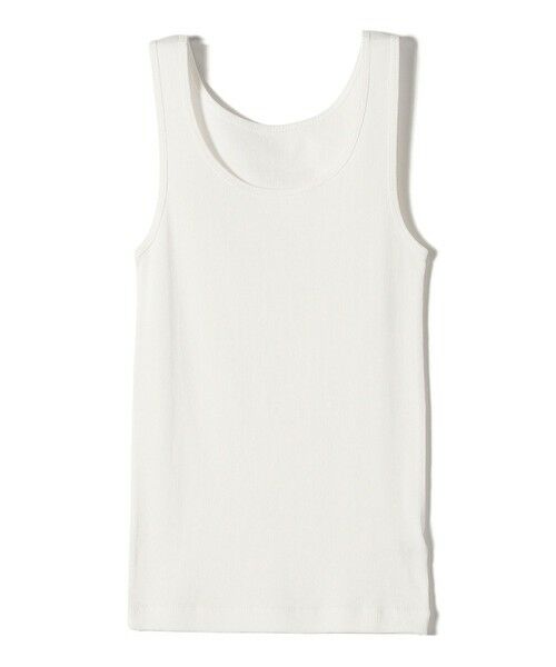 SHIPS / シップス タンクトップ | 《一部追加予約》オーガニック コットン 2WAY リブ タンクトップ | 詳細4