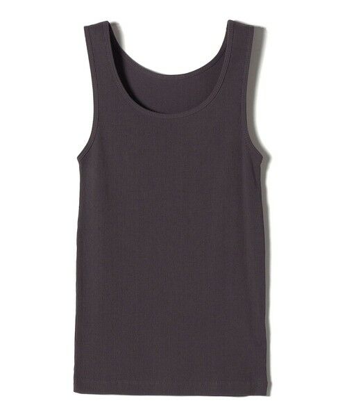 SHIPS / シップス タンクトップ | 《一部追加予約》オーガニック コットン 2WAY リブ タンクトップ | 詳細10