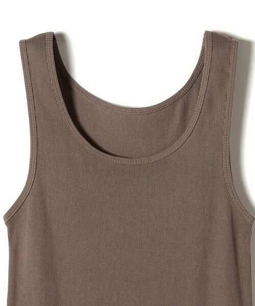 SHIPS / シップス タンクトップ | 《一部追加予約》オーガニック コットン 2WAY リブ タンクトップ | 詳細18