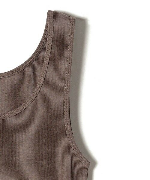 SHIPS / シップス タンクトップ | 《一部追加予約》オーガニック コットン 2WAY リブ タンクトップ | 詳細19