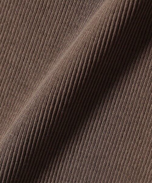 SHIPS / シップス タンクトップ | 《一部追加予約》オーガニック コットン 2WAY リブ タンクトップ | 詳細21