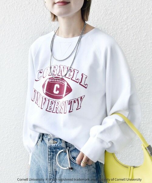 SHIPS for women / シップスウィメン スウェット | 《予約》【SHIPS別注】〈洗濯機可能〉GOOD ROCK SPEED:COLLEGE SWEAT | 詳細6