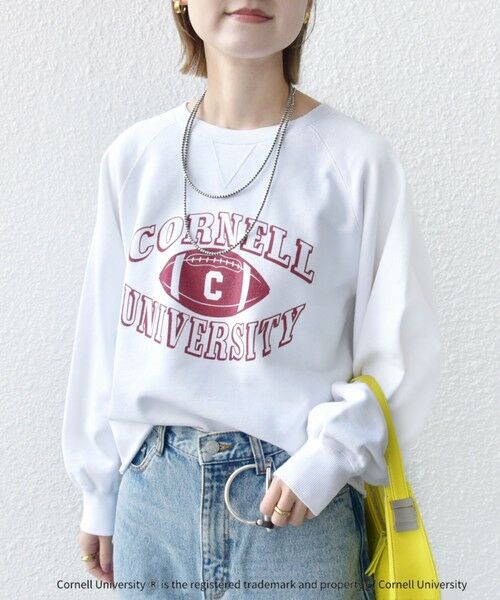 SHIPS for women / シップスウィメン スウェット | 《予約》【SHIPS別注】〈洗濯機可能〉GOOD ROCK SPEED:COLLEGE SWEAT | 詳細9