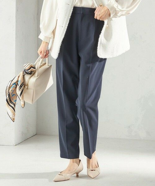 SHIPS / シップス スラックス・ドレスパンツ | 〈手洗い可能〉ダブル クロス パンツ(セレモニー対応可) | 詳細5