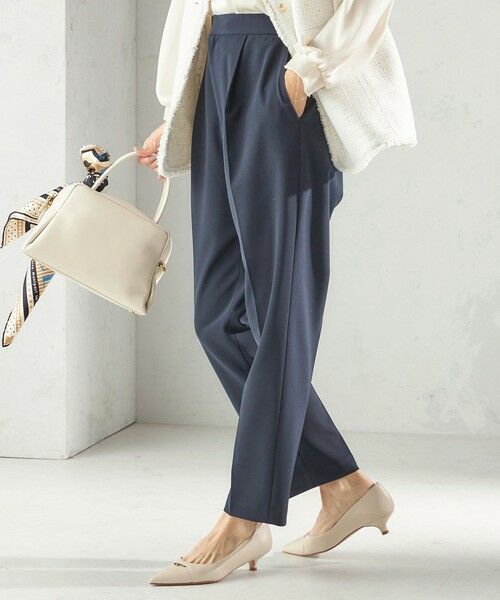 SHIPS / シップス スラックス・ドレスパンツ | 〈手洗い可能〉ダブル クロス パンツ(セレモニー対応可) | 詳細6