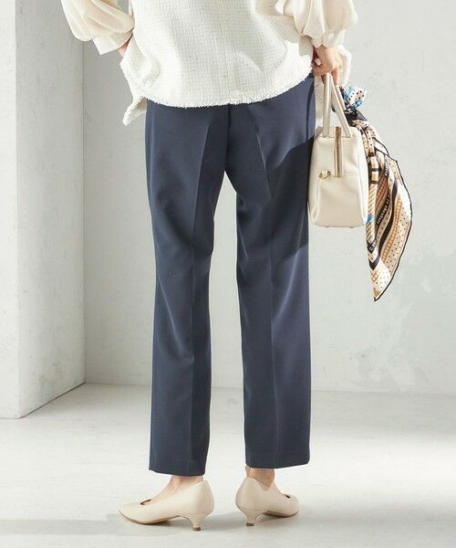 SHIPS / シップス スラックス・ドレスパンツ | 〈手洗い可能〉ダブル クロス パンツ(セレモニー対応可) | 詳細7