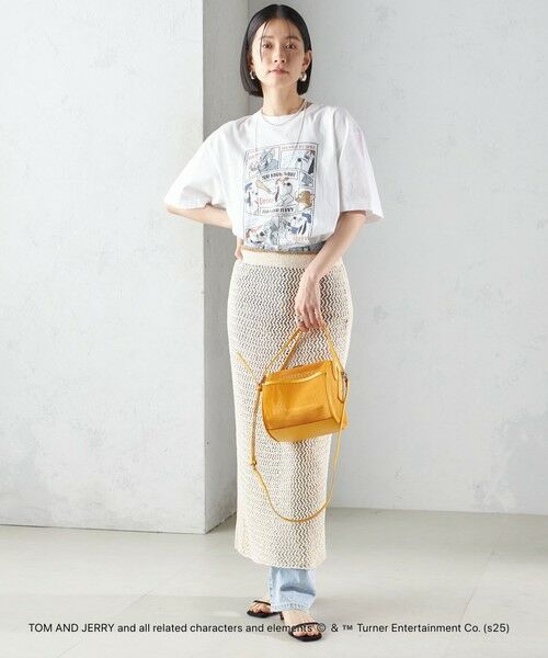 SHIPS / シップス ロング・マキシ丈スカート | LOGAN KNITTING MILLS:〈手洗い可能〉クロシェ スカート | 詳細5