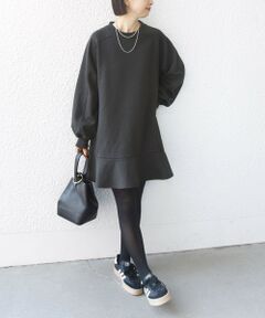 SHIPS / シップス チュニック | 【WEB限定】〈着丈が選べる/手洗い可能〉裏毛 フレア チュニック