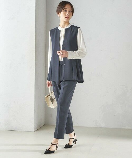 SHIPS / シップス ベスト | ダブル クロス ジレ (セレモニー対応可) | 詳細2