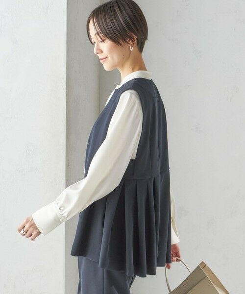 SHIPS / シップス ベスト | ダブル クロス ジレ (セレモニー対応可) | 詳細8