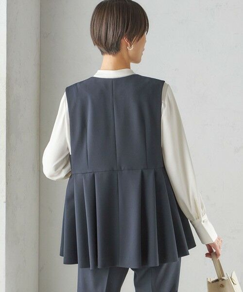 SHIPS / シップス ベスト | ダブル クロス ジレ (セレモニー対応可) | 詳細9