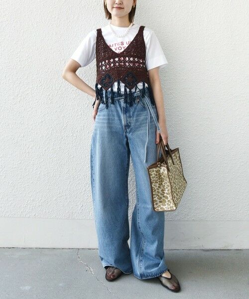 SHIPS / シップス ニット・セーター | LOGAN KNITTING MILLS:〈手洗い可能〉モール ビスチェ | 詳細14