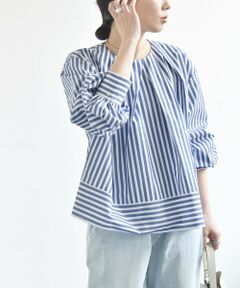 SHIPS / シップス シャツ・ブラウス | quaranciel:〈洗濯機可能〉REPREVE タック フレア シャツ ブラウス