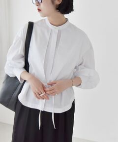 SHIPS / シップス シャツ・ブラウス | quaranciel:〈洗濯機可能〉シャンブレー ドローコード ヨーク シャツ ブラウス