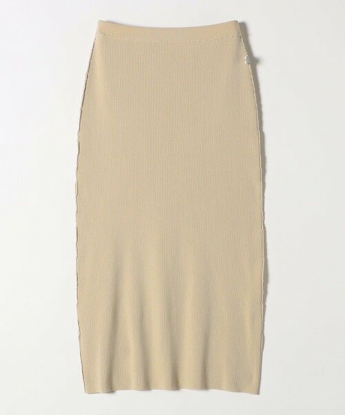 SHIPS / シップス ロング・マキシ丈スカート | quaranciel:〈手洗い可能〉Iライン ニット スカート（セットアップ対応） | 詳細15
