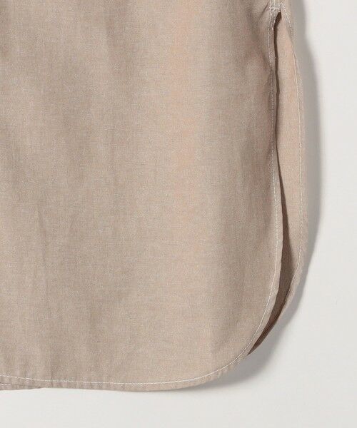 SHIPS / シップス ロング・マキシ丈ワンピース | quaranciel:〈洗濯機可能〉シャンブレー パフ ロング シャツ ワンピース | 詳細14