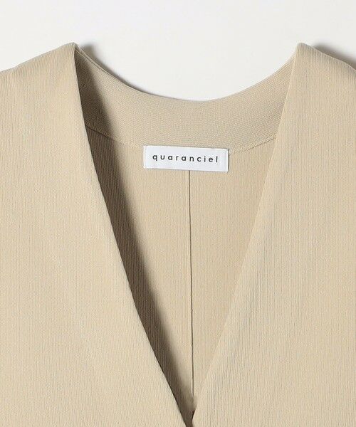 SHIPS / シップス ベスト | quaranciel:〈手洗い可能〉Vカラー ニット ジレ | 詳細11
