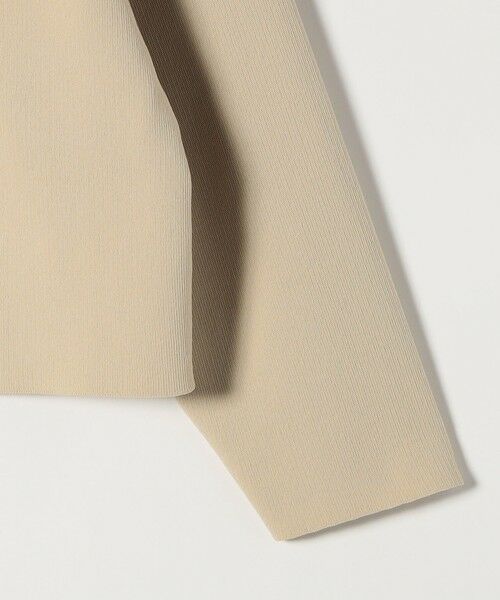 SHIPS / シップス テーラードジャケット | quaranciel:〈手洗い可能〉コンパクト ワイド テーラード ニット ジャケット | 詳細12