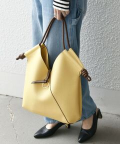 SHIPS / シップス トートバッグ | SHIPS any: バイカラー Vカット トート バッグ