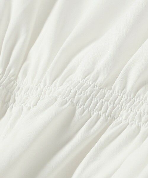 SHIPS / シップス シャツ・ブラウス | 《一部追加予約》SHIPS any:〈洗濯機可能〉REPREVE ギャザー パフシャツ ブラウス | 詳細10