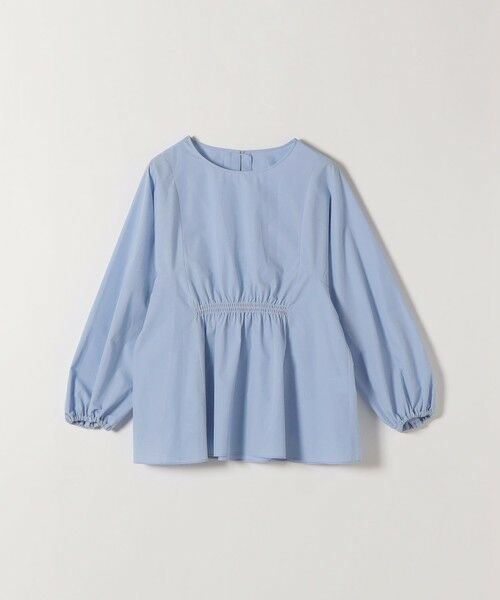 SHIPS / シップス シャツ・ブラウス | 《一部追加予約》SHIPS any:〈洗濯機可能〉REPREVE ギャザー パフシャツ ブラウス | 詳細22