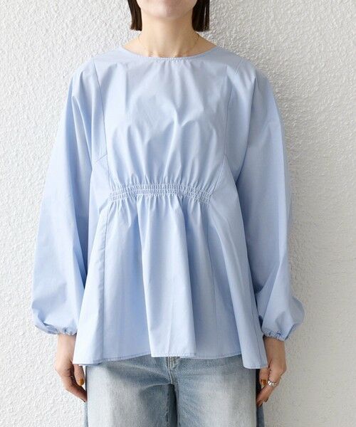 SHIPS / シップス シャツ・ブラウス | SHIPS any:〈洗濯機可能〉REPREVE ギャザー パフシャツ ブラウス | 詳細29