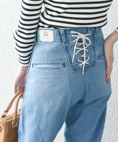SHIPS / シップス デニムパンツ | 【SHIPS any別注】Lee: バック レースアップ デニム パンツ 25SS