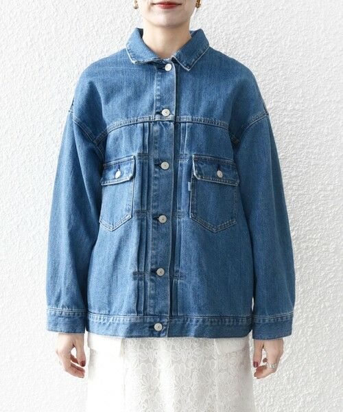 SHIPS / シップス Gジャン・デニムジャケット | SHIPS any:〈洗濯機可能〉デニム ジャケット［SHIPS any DENIM］ | 詳細18