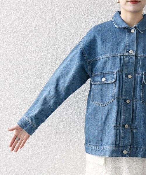 SHIPS / シップス Gジャン・デニムジャケット | SHIPS any:〈洗濯機可能〉デニム ジャケット［SHIPS any DENIM］ | 詳細21