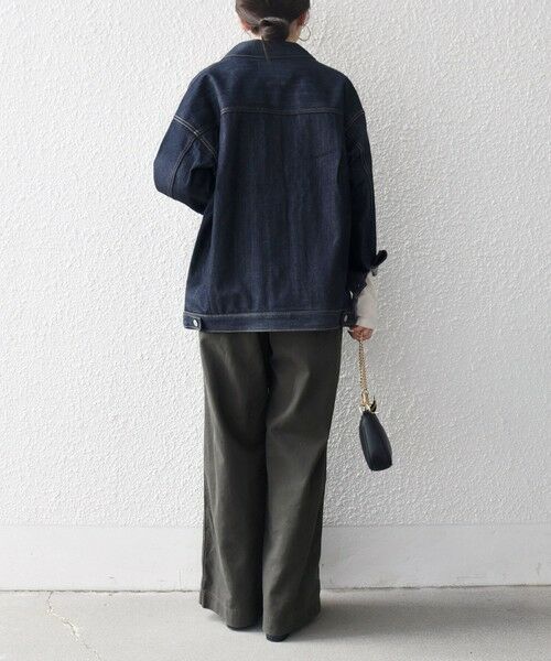 SHIPS / シップス Gジャン・デニムジャケット | SHIPS any:〈洗濯機可能〉デニム ジャケット［SHIPS any DENIM］ | 詳細23