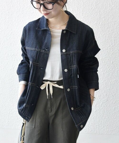 SHIPS / シップス Gジャン・デニムジャケット | SHIPS any:〈洗濯機可能〉デニム ジャケット［SHIPS any DENIM］ | 詳細29