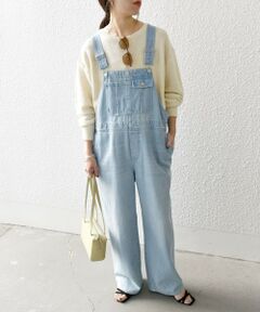 《予約》SHIPS any:〈洗濯機可能〉デニム オーバーオール［SHIPS any DENIM］