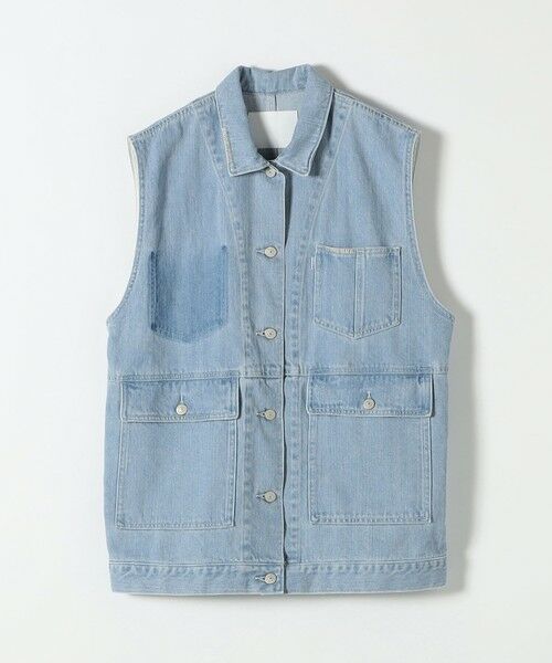 SHIPS / シップス ベスト | SHIPS any:〈洗濯機可能〉デニム ベスト［SHIPS any DENIM］ | 詳細10