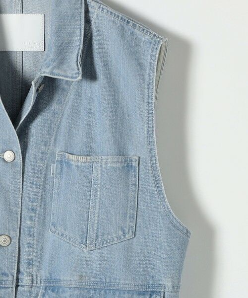 SHIPS / シップス ベスト | SHIPS any:〈洗濯機可能〉デニム ベスト［SHIPS any DENIM］ | 詳細13