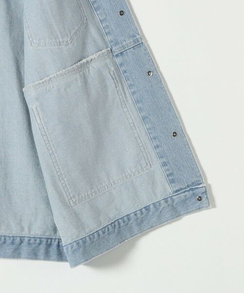 SHIPS / シップス ベスト | SHIPS any:〈洗濯機可能〉デニム ベスト［SHIPS any DENIM］ | 詳細15