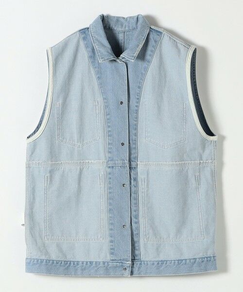 SHIPS / シップス ベスト | SHIPS any:〈洗濯機可能〉デニム ベスト［SHIPS any DENIM］ | 詳細16