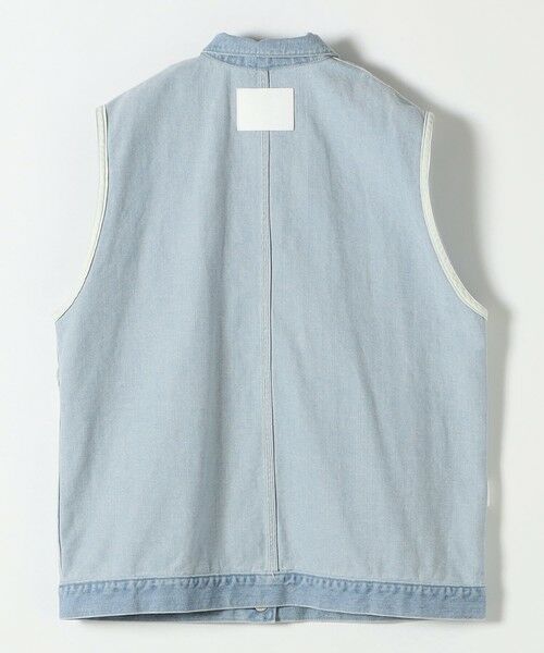 SHIPS / シップス ベスト | SHIPS any:〈洗濯機可能〉デニム ベスト［SHIPS any DENIM］ | 詳細17