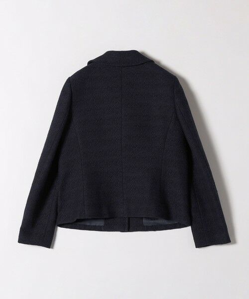 SHIPS for women / シップスウィメン その他アウター | 《予約》SHIPS any: ツイード シングル ポケット ジャケット［NAVY BLUE］ | 詳細20