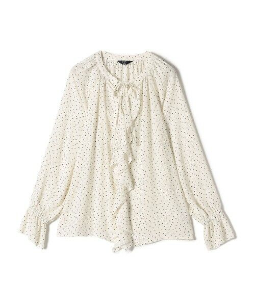 SHIPS / シップス シャツ・ブラウス | SHIPS Colors:〈手洗い可能〉2WAY フロントフリル ブラウス | 詳細1