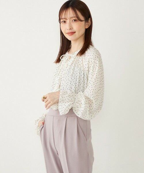 SHIPS / シップス シャツ・ブラウス | SHIPS Colors:〈手洗い可能〉2WAY フロントフリル ブラウス | 詳細9