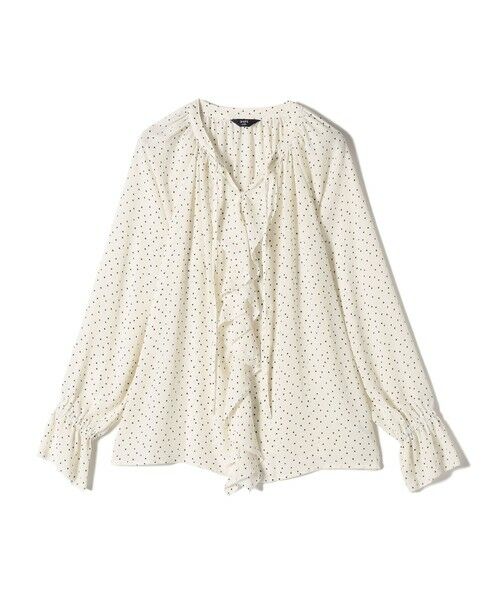 SHIPS / シップス シャツ・ブラウス | SHIPS Colors:〈手洗い可能〉2WAY フロントフリル ブラウス | 詳細2