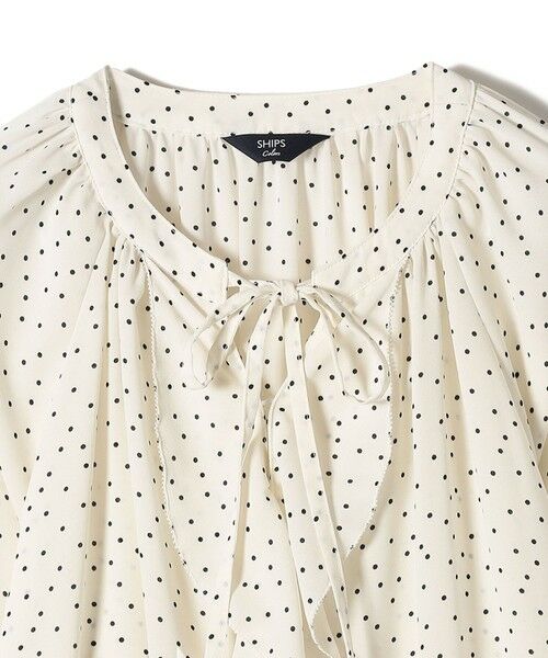 SHIPS / シップス シャツ・ブラウス | SHIPS Colors:〈手洗い可能〉2WAY フロントフリル ブラウス | 詳細4