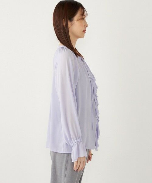 SHIPS / シップス シャツ・ブラウス | SHIPS Colors:〈手洗い可能〉2WAY フロントフリル ブラウス | 詳細27