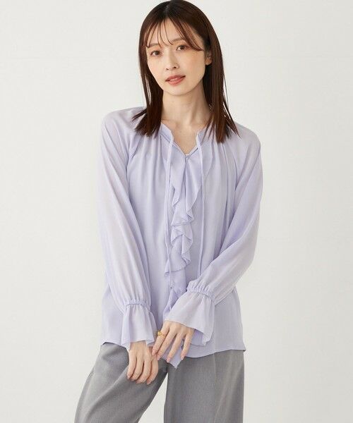 SHIPS / シップス シャツ・ブラウス | SHIPS Colors:〈手洗い可能〉2WAY フロントフリル ブラウス | 詳細30