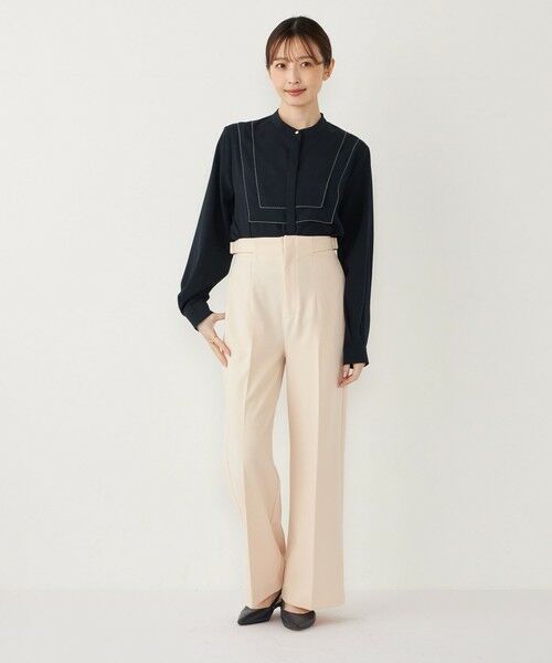 SHIPS / シップス シャツ・ブラウス | SHIPS Colors:〈手洗い可能〉ジョーゼット ビブカラー シャツ◇ | 詳細24