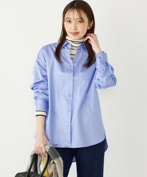 SHIPS / シップス シャツ・ブラウス | SHIPS Colors: 〈手洗い可能〉ソリッド オーバー シャツ | 詳細19