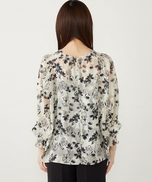 SHIPS / シップス シャツ・ブラウス | SHIPS Colors:〈手洗い可能〉ジャカード フラワープリント ブラウス | 詳細10