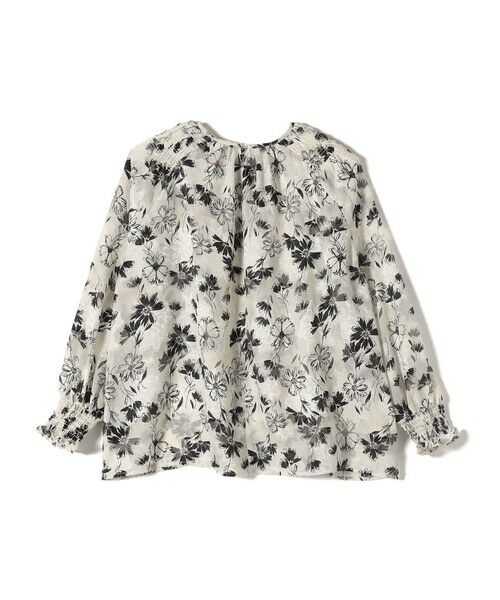 SHIPS / シップス シャツ・ブラウス | SHIPS Colors:〈手洗い可能〉ジャカード フラワープリント ブラウス | 詳細2