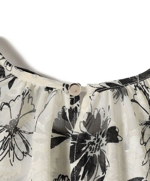 SHIPS / シップス シャツ・ブラウス | SHIPS Colors:〈手洗い可能〉ジャカード フラワープリント ブラウス | 詳細5